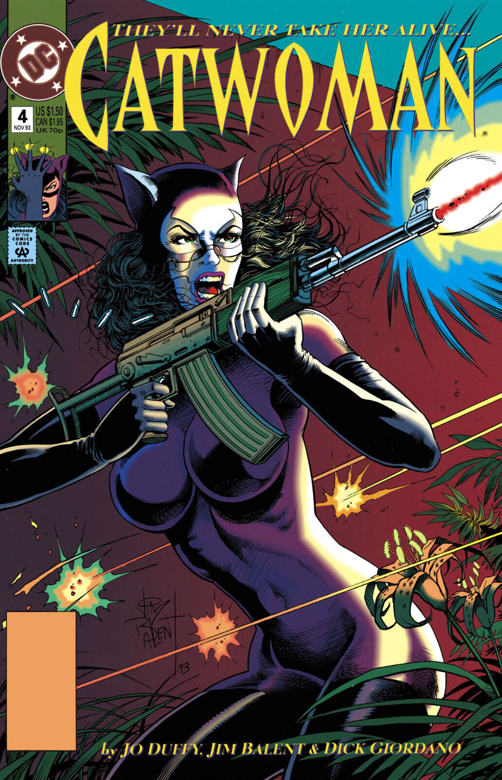 Catwoman #4 November 1993 DC Comic F
