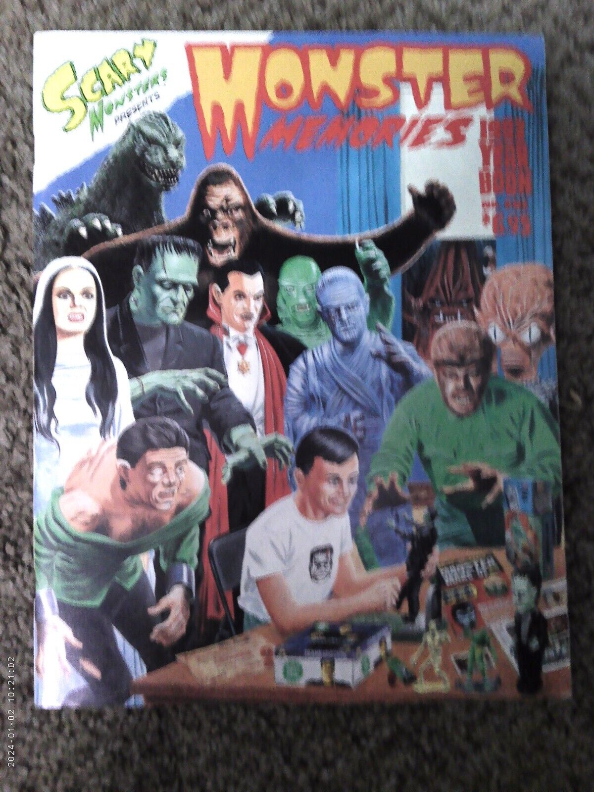 RARE MONSTER MEMORIES 1 - YEARBOOK 1993 - SCARY MONSTER - FINE 6.0