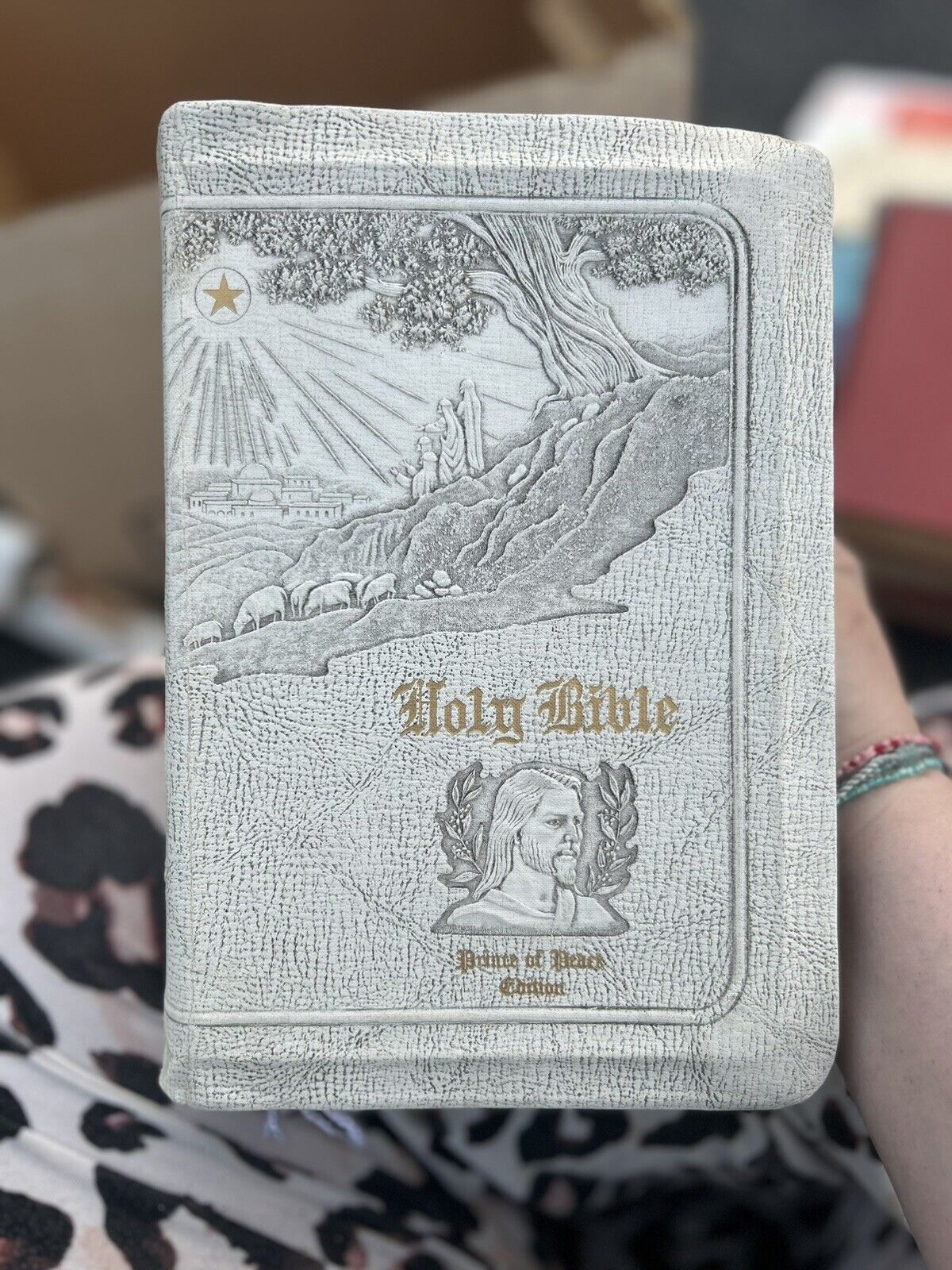 Vintage Holy Bible Prince Of Peace Edition