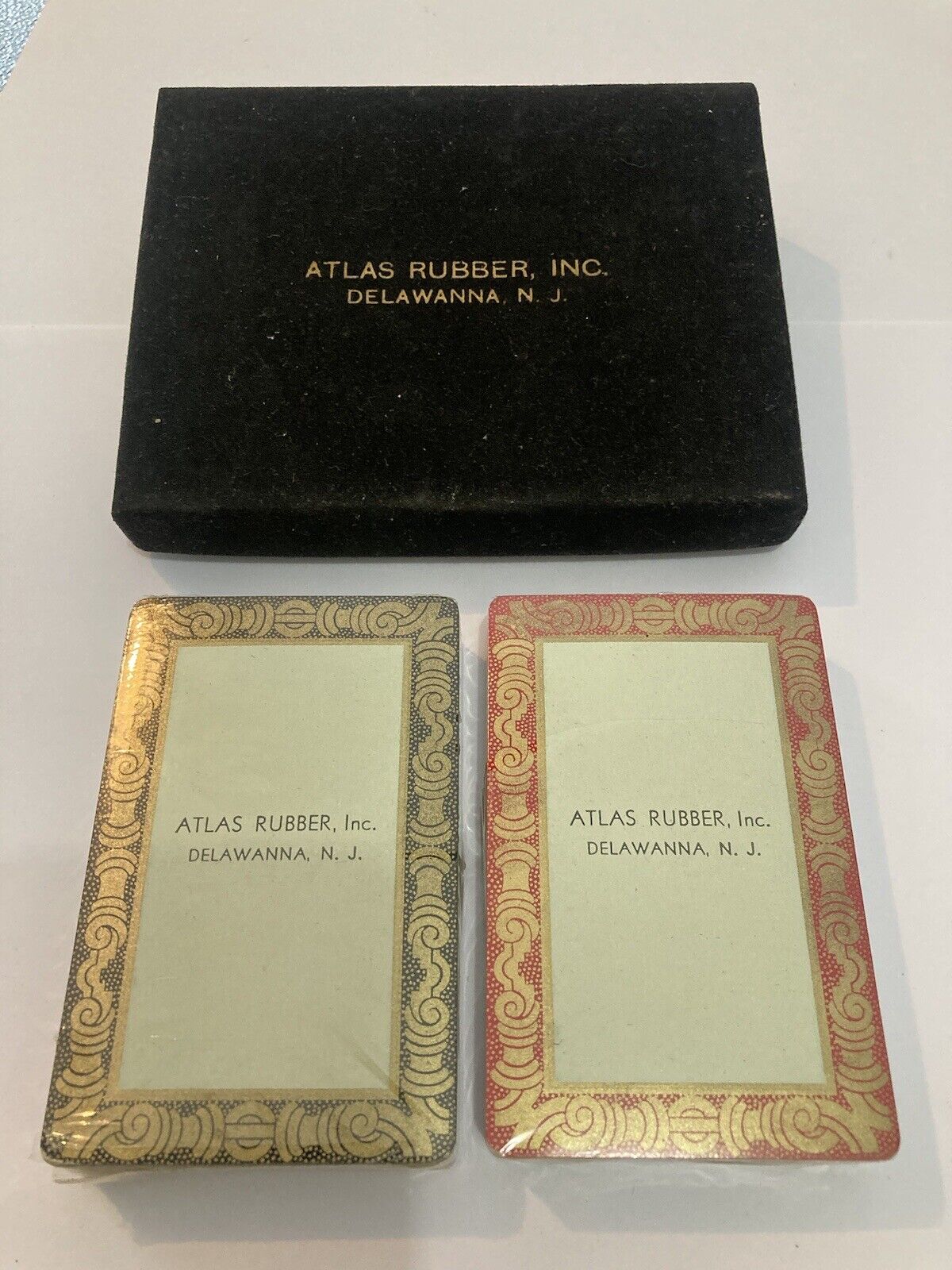 Vintage Playing Cards 1947 Unopened Atlas Rubber Inc