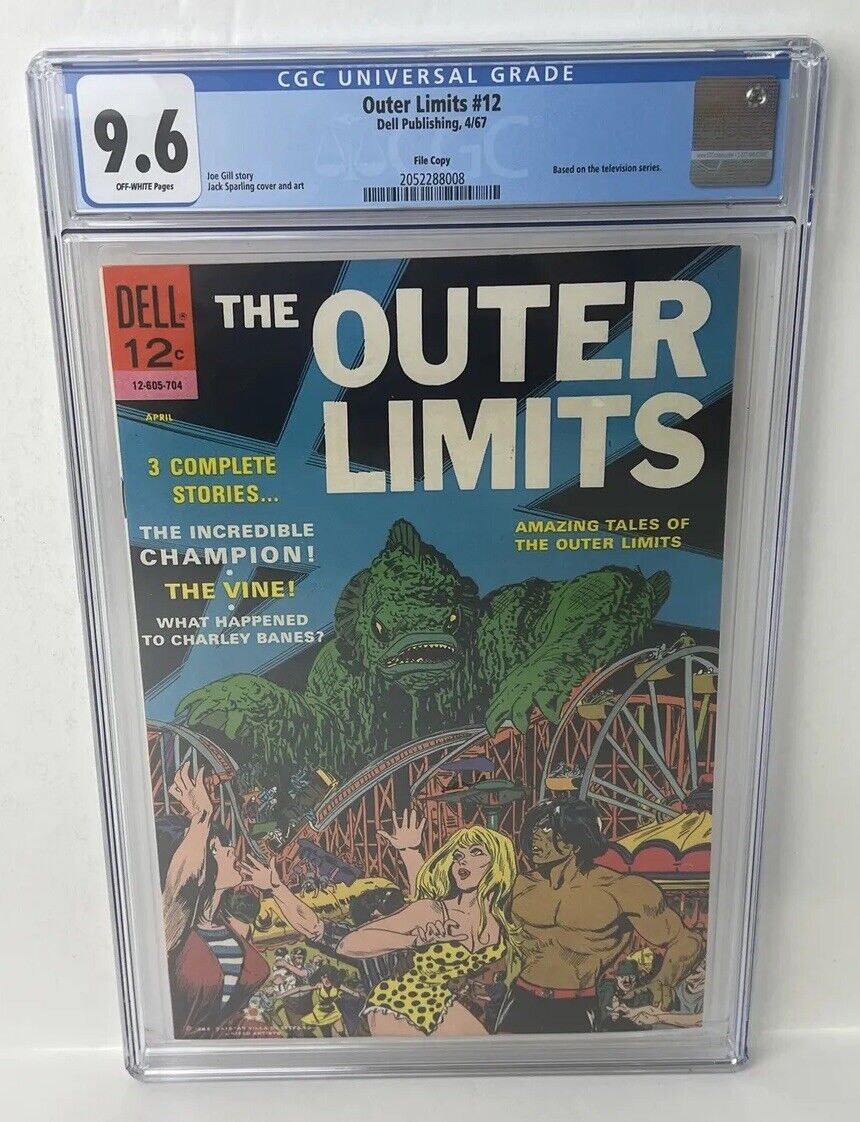 The Outer Limits #12 April 1967 Silver Age Science Fiction CGC 9.6