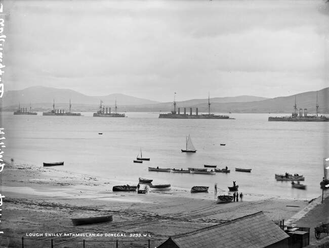 Lough Swilly Rathmullan Co Donegal Ireland c1900 OLD PHOTO