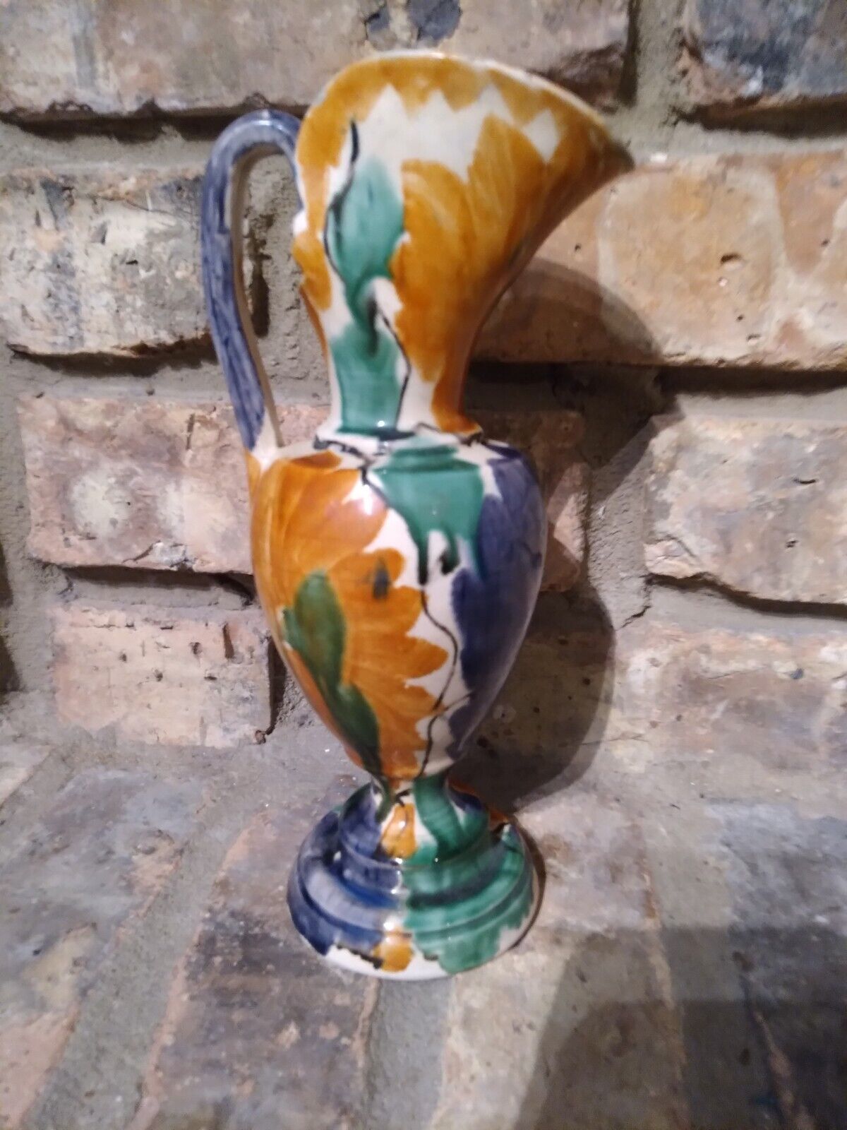 Vintage Mexican Oaxaca Drip Ware Picture 6.5\