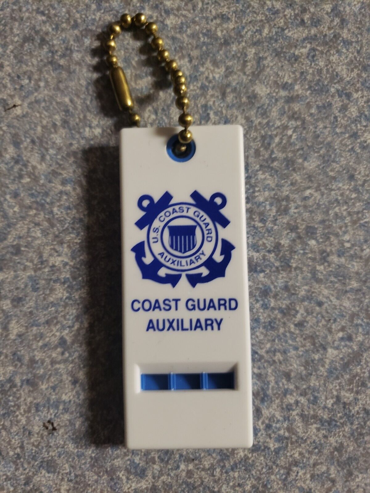 USCG Coast Guard Auxiliary Whistle 