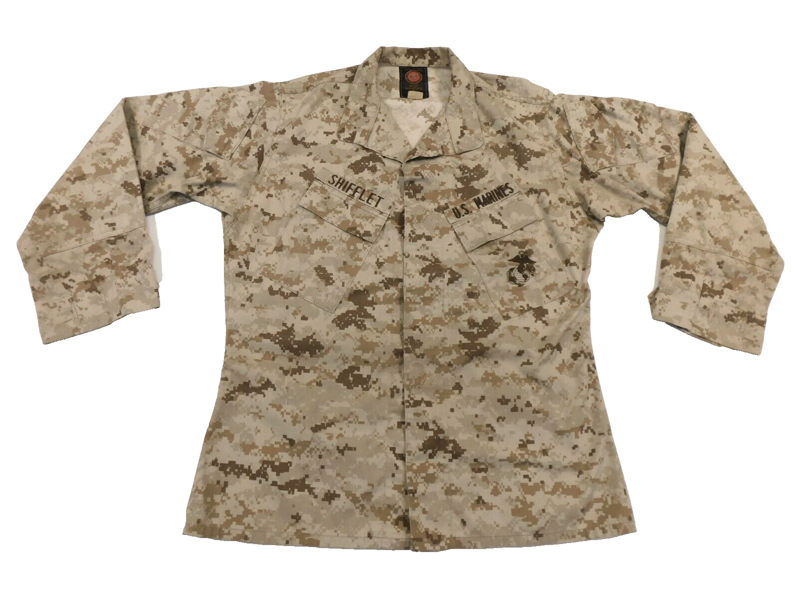 US Marine Desert Marpat Blouse Medium Regular MCCUU Uniform USMC Combat Camo