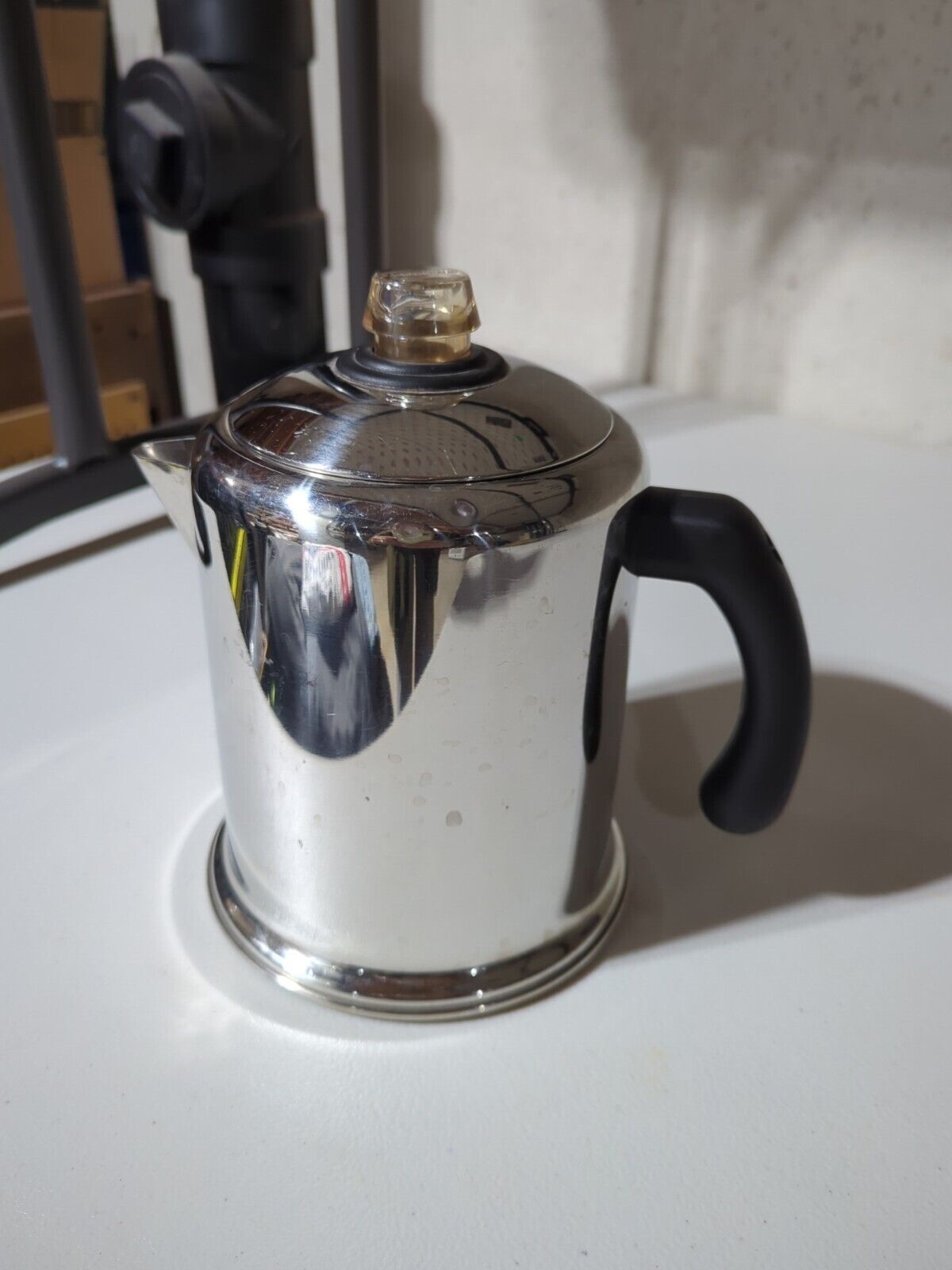 Farberware Percolator 8 Cup Stove Top Camp Stainless Coffee Maker Pot