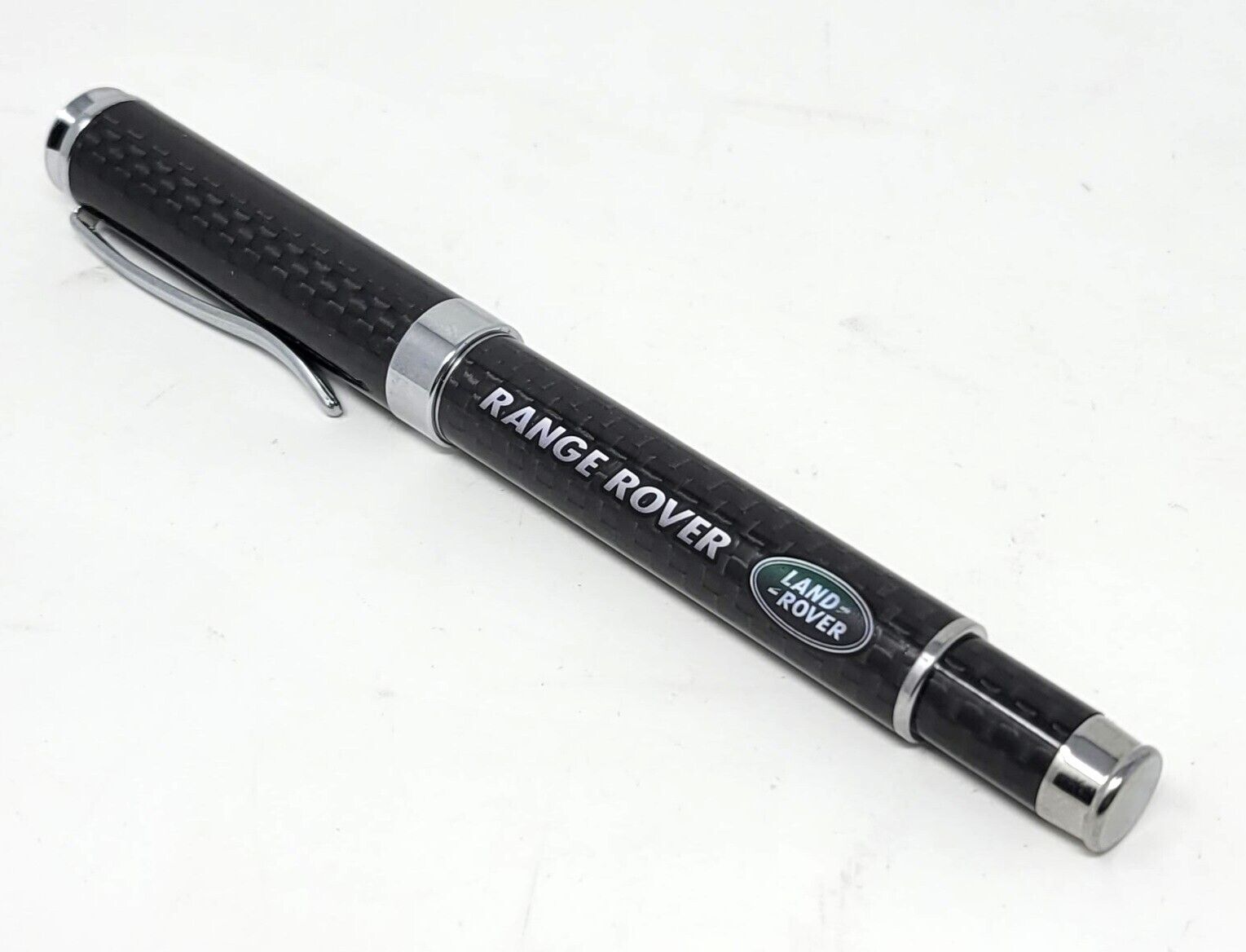 Range Rover Text and Logo Carbon Fiber Ballpoint Pen - GREAT GIFT