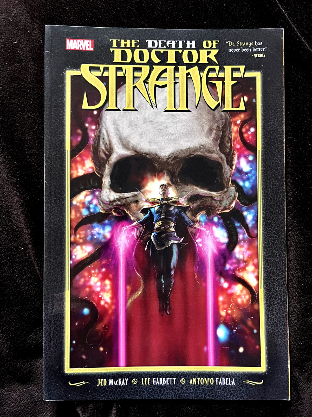 The Death of Doctor Strange Graphic Novel Marvel McKay & Garbett