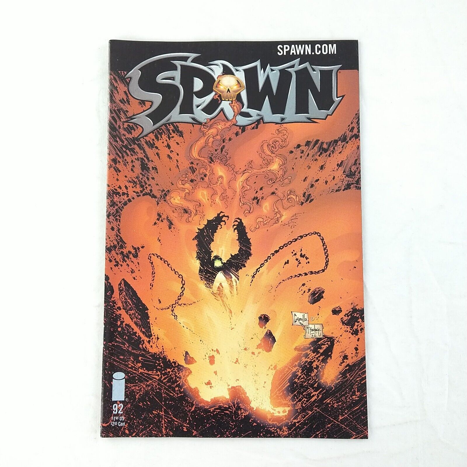 Spawn #92 Low Print, Todd McFarlane, Greg Capullo (2000 Image Comics)