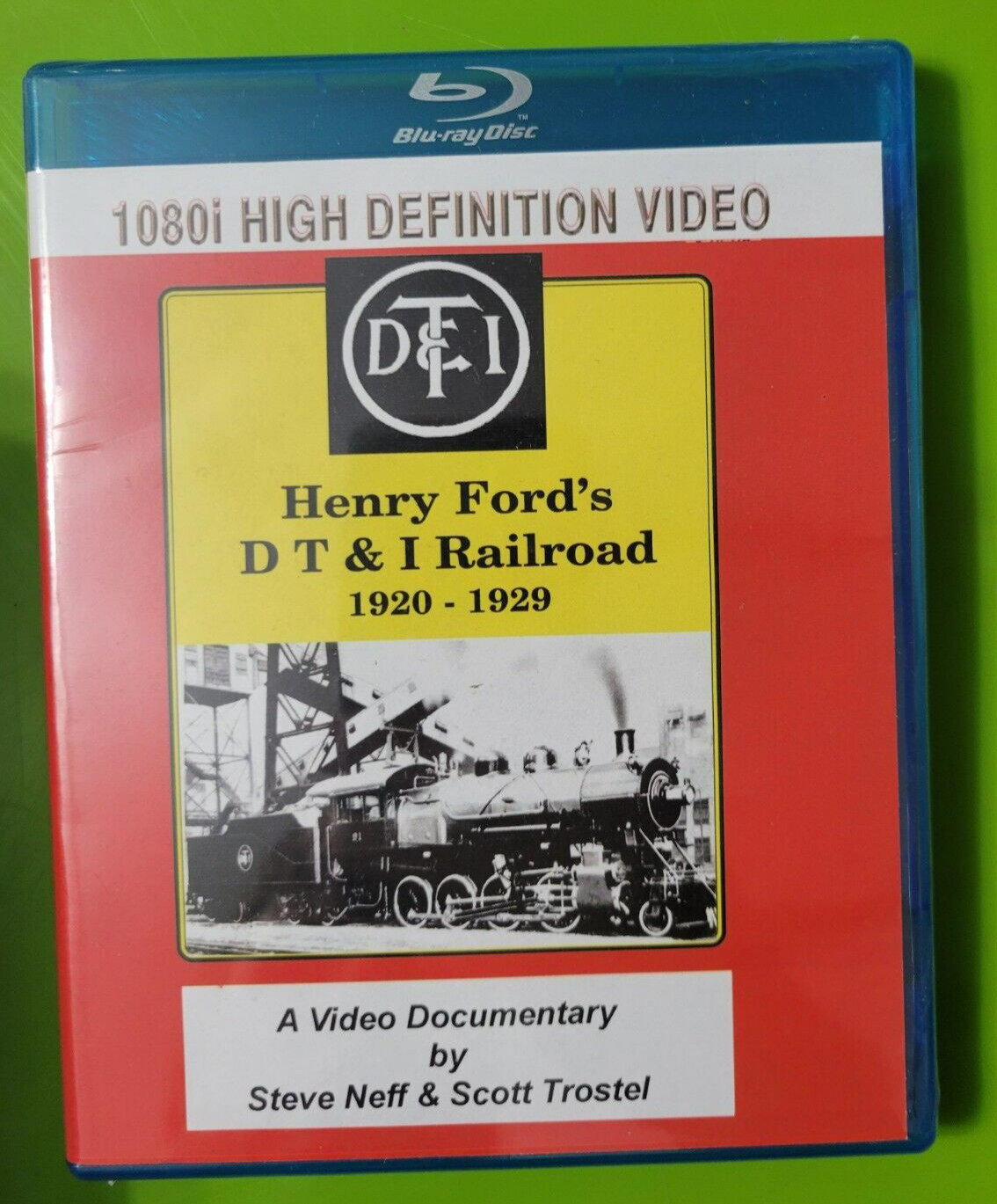 HENRY FORD\'S DT&I RAILROAD DETROIT TOLEDO IRONTON 1920-1929 BLU RAY NEFF