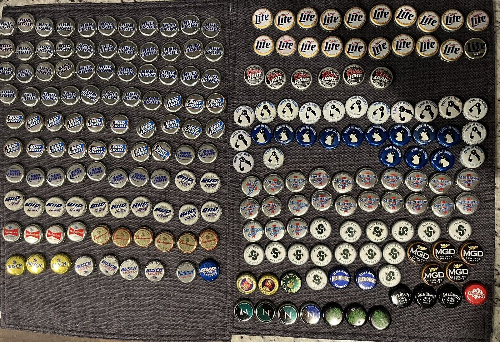 Vintage beer bottle caps late 90s-early 00s 200+