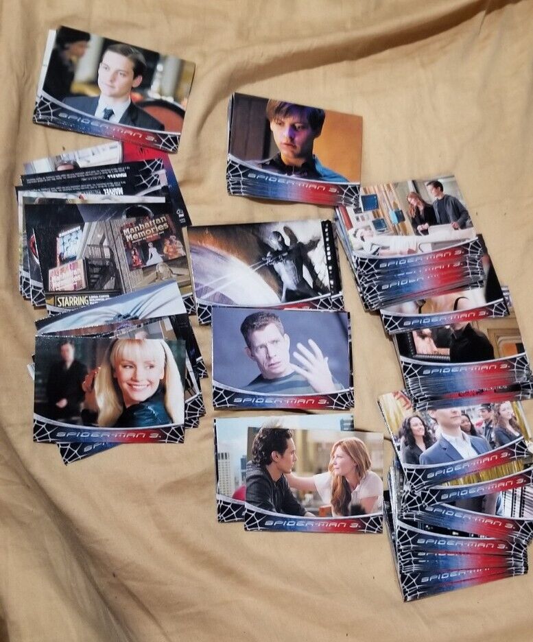 2007 Spider-Man 3 The Movie Trading Cards Pick Any For $1 each Near Mint