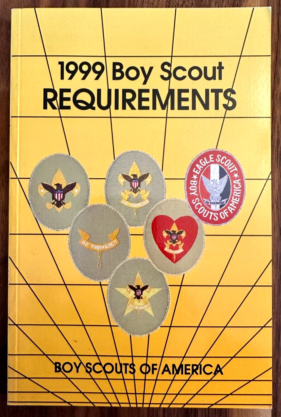 Unused 1999 Boy Scout Requirements Book Scouts BSA