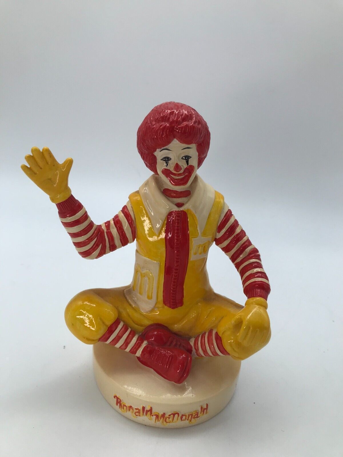 Vintage 1970\'s McDonald\'s Ronald McDonald Rubber Toy Piggy Bank
