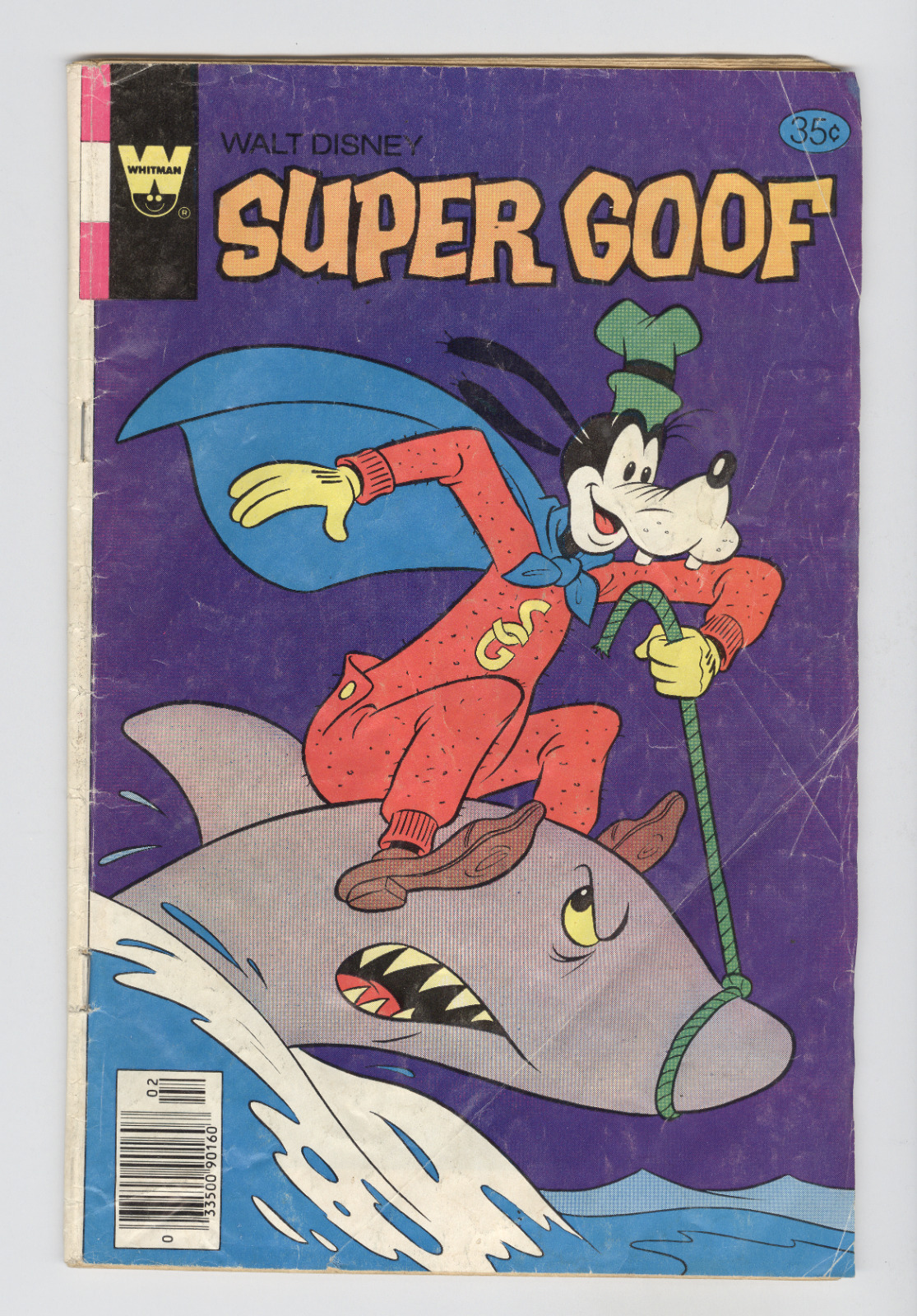 Super Goof #51 February 1979 G Whitman Variant, Shark Cover