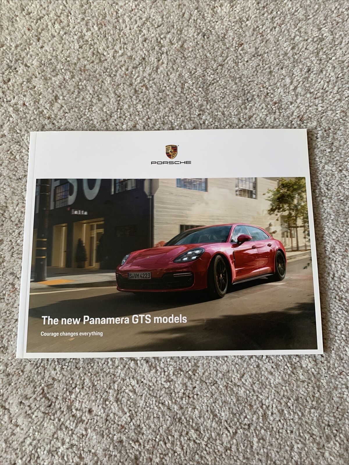2018 PORSCHE PANAMERA GTS models 38-page Original Sales Brochure