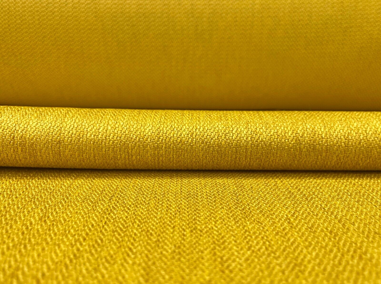 1.25 yds Luum Percept Radiant Yellow Polyester Upholstery Fabric - MSRP $50