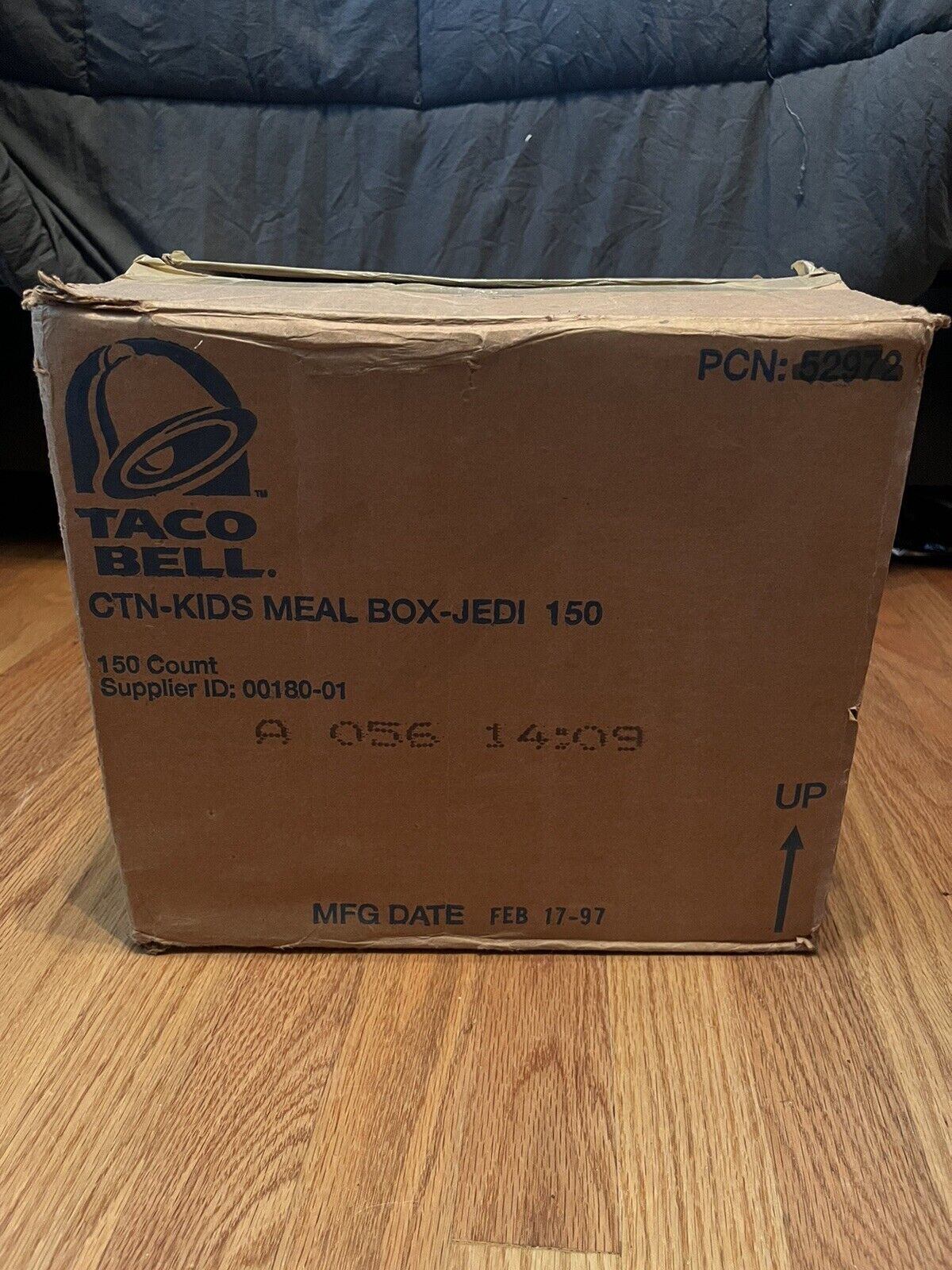 Star Wars 1997 Taco Bell Box Unused