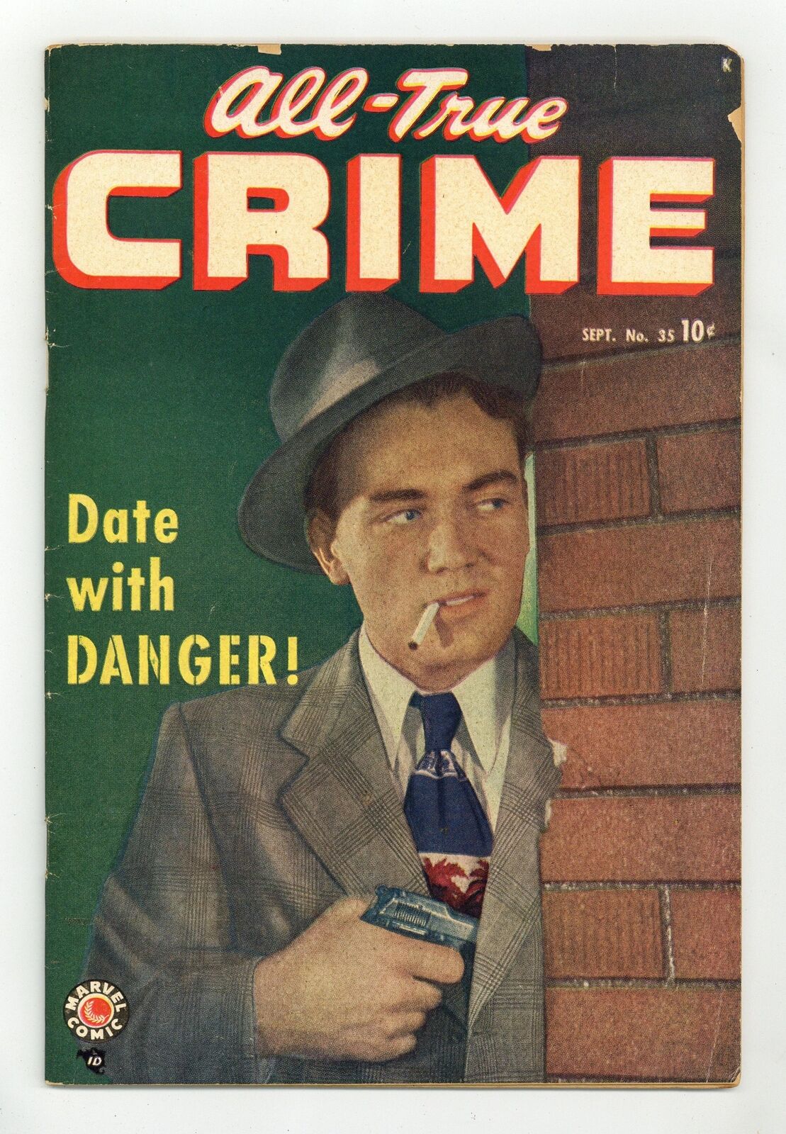 All True Crime #35 VG+ 4.5 1949 Marvel / Atlas