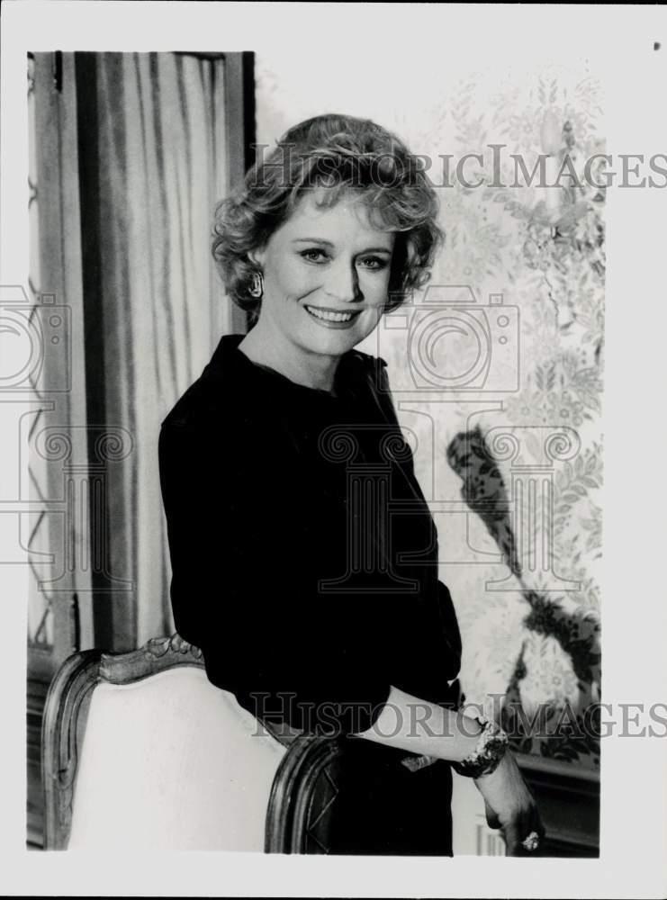 1984 Press Photo Actress Alexis Smith on \