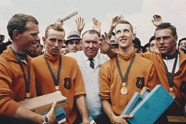 Dutch Cycle Team At Xix Olympic Games 1968