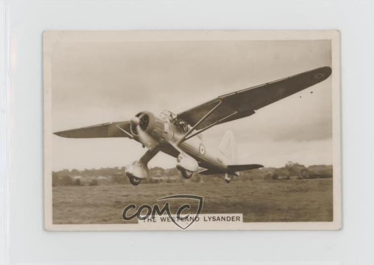 1938 JA Pattreiouex Flying Tobacco Series of 50 Senior Service Back #38 0a3