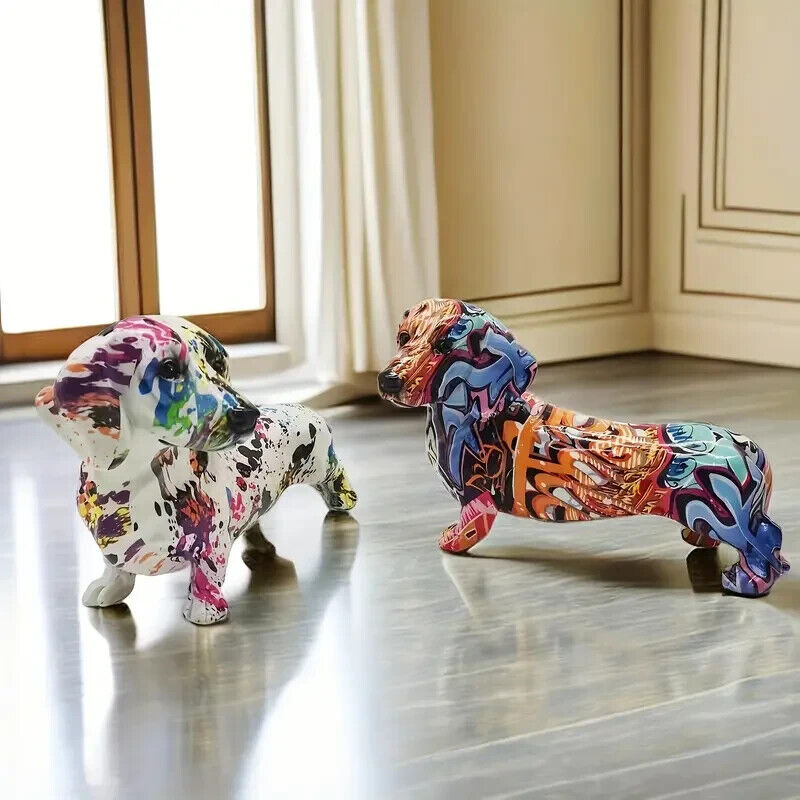Art Deco whinnie Dog figurines