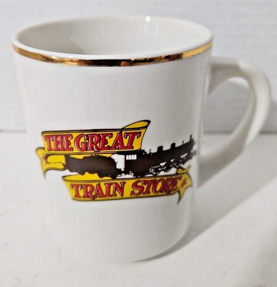 Vintage The Great Train Store Ceramic Coffee Cup - Nice HTF