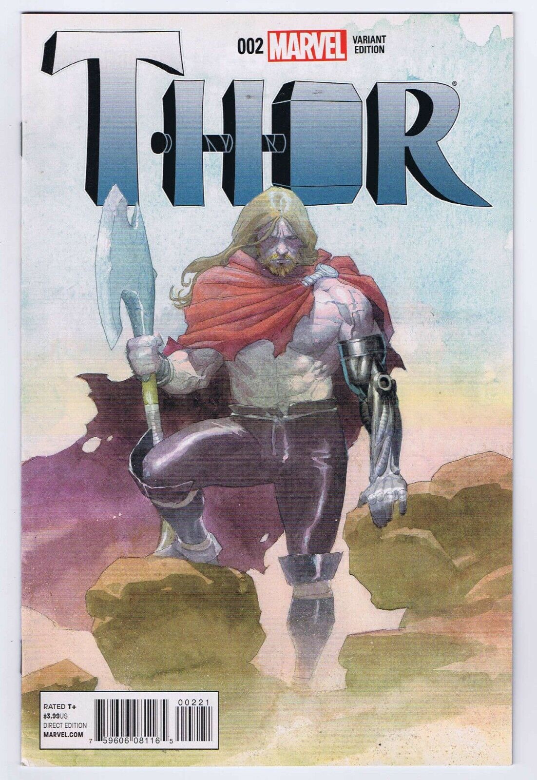 Thor #2 Esad Ribic Variant 1:25 NM- 1st Print Jane Foster as Thor 2015 Marvel