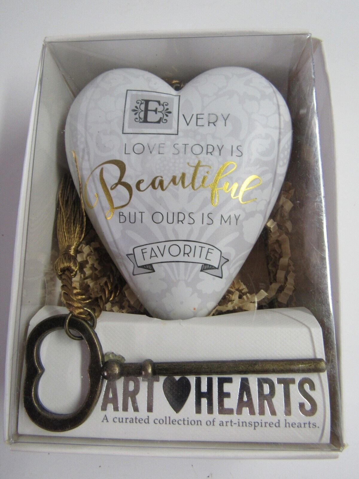 Demdaco Art Heart Every Love Story Is Beautiful But Ours Is My Favorite MIB
