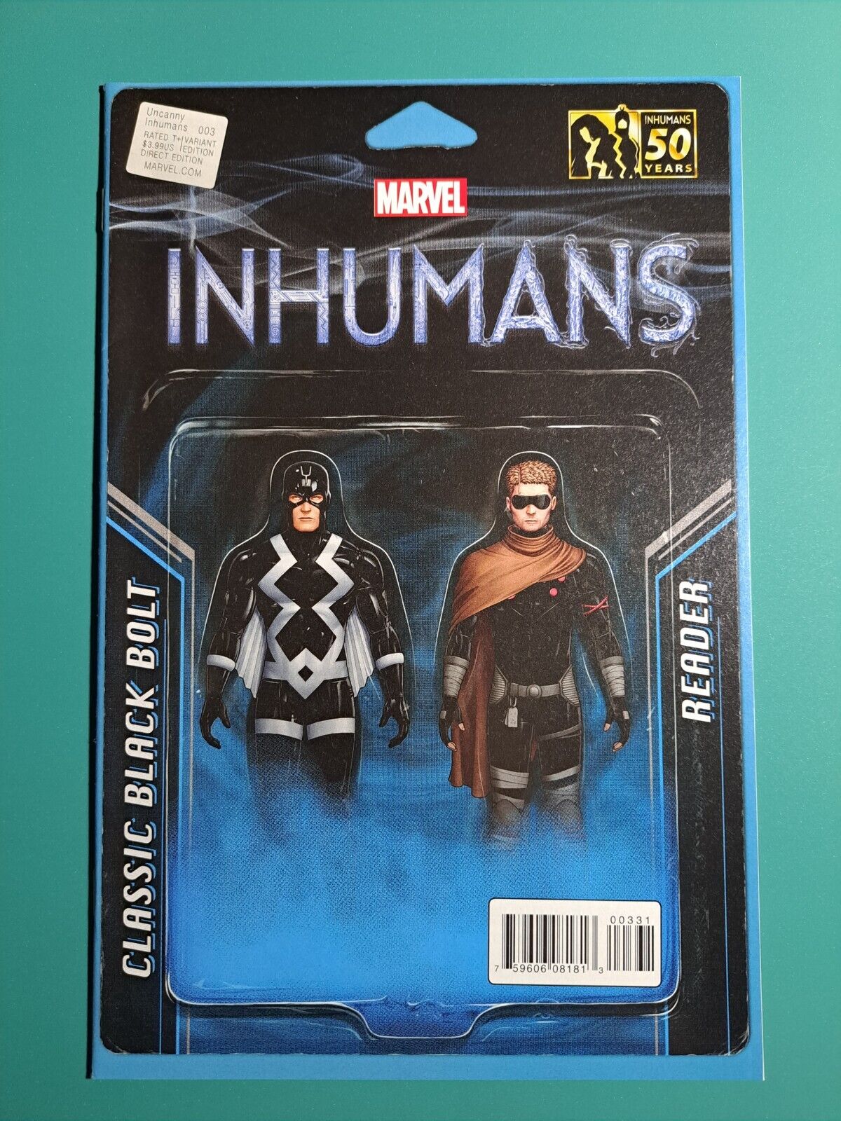 Uncanny Inhumans #2 Action Figure Variant - Combined Shipping + 10 Pics