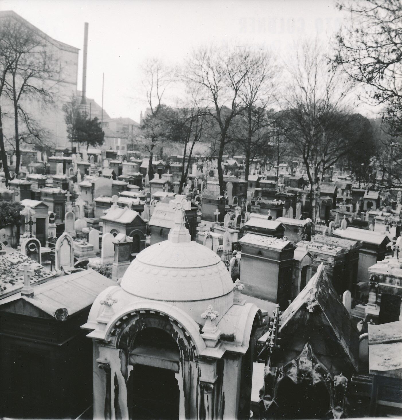 PARIS c. 1954 - Tombs Cemetery of Montmartre - Div 10787