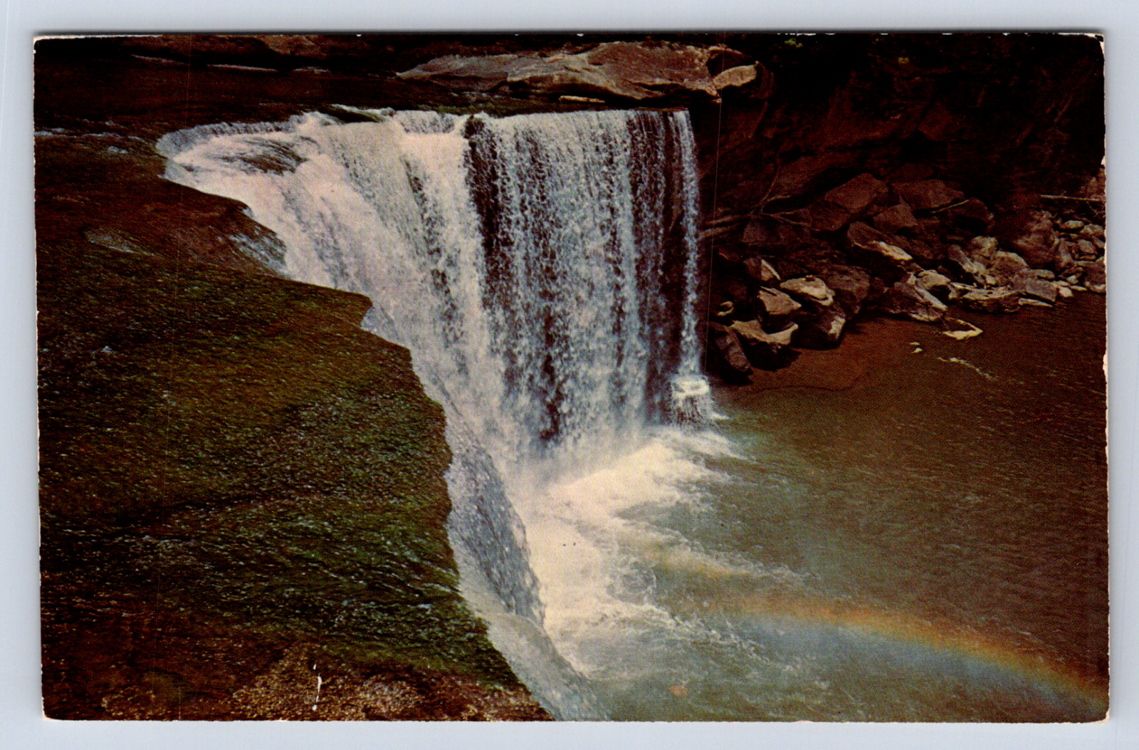 Vintage Postcard Cumberland Falls State park Kentucky Corbin