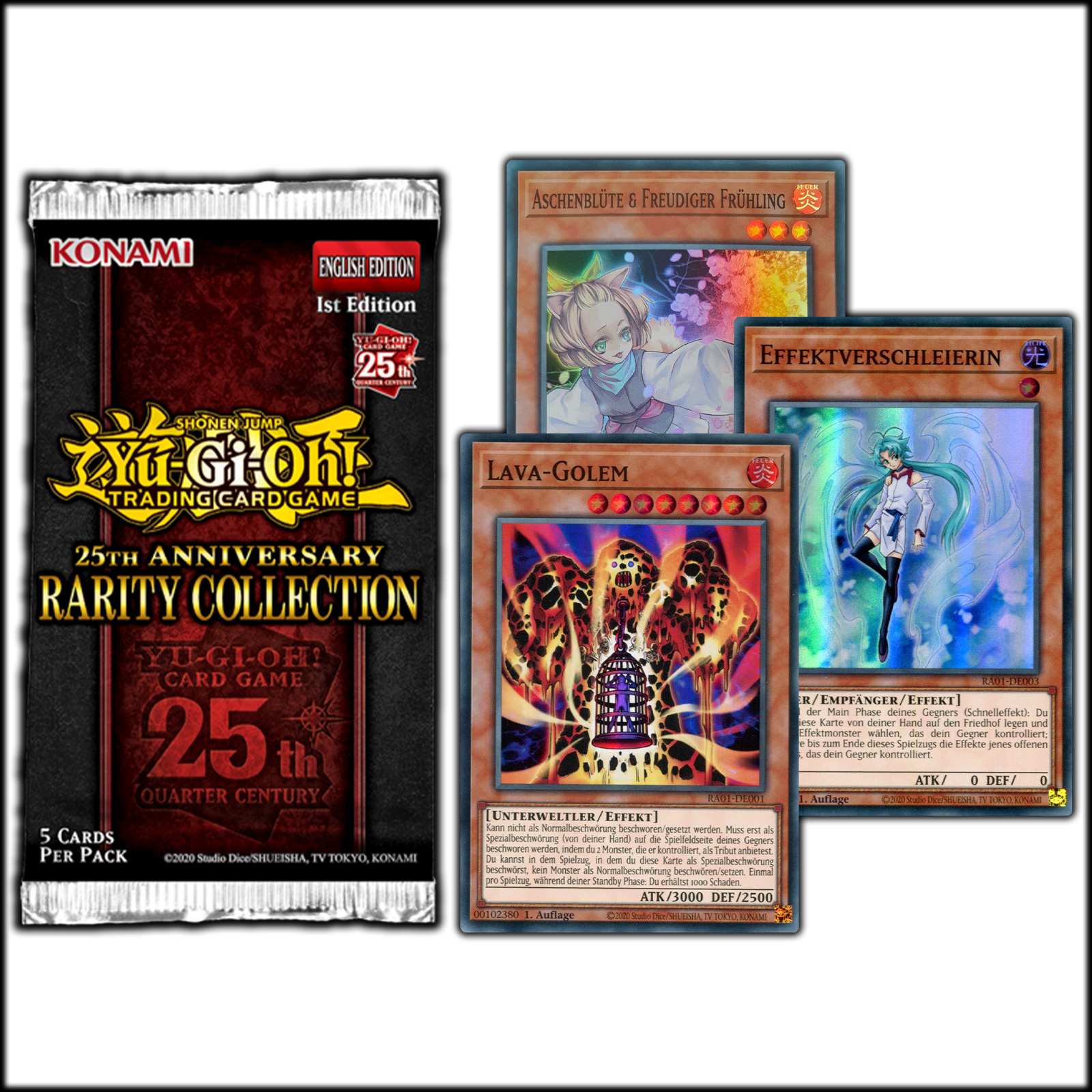 Yugioh 25th Anniversary Rarity Collection - Cards to Choose From - RA01, Part 1