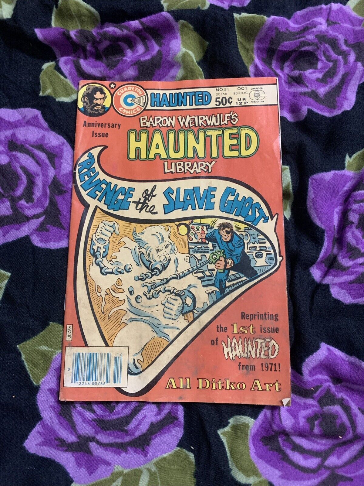 Haunted Library No 51 Oct \'80 Anniversary Issue 1980