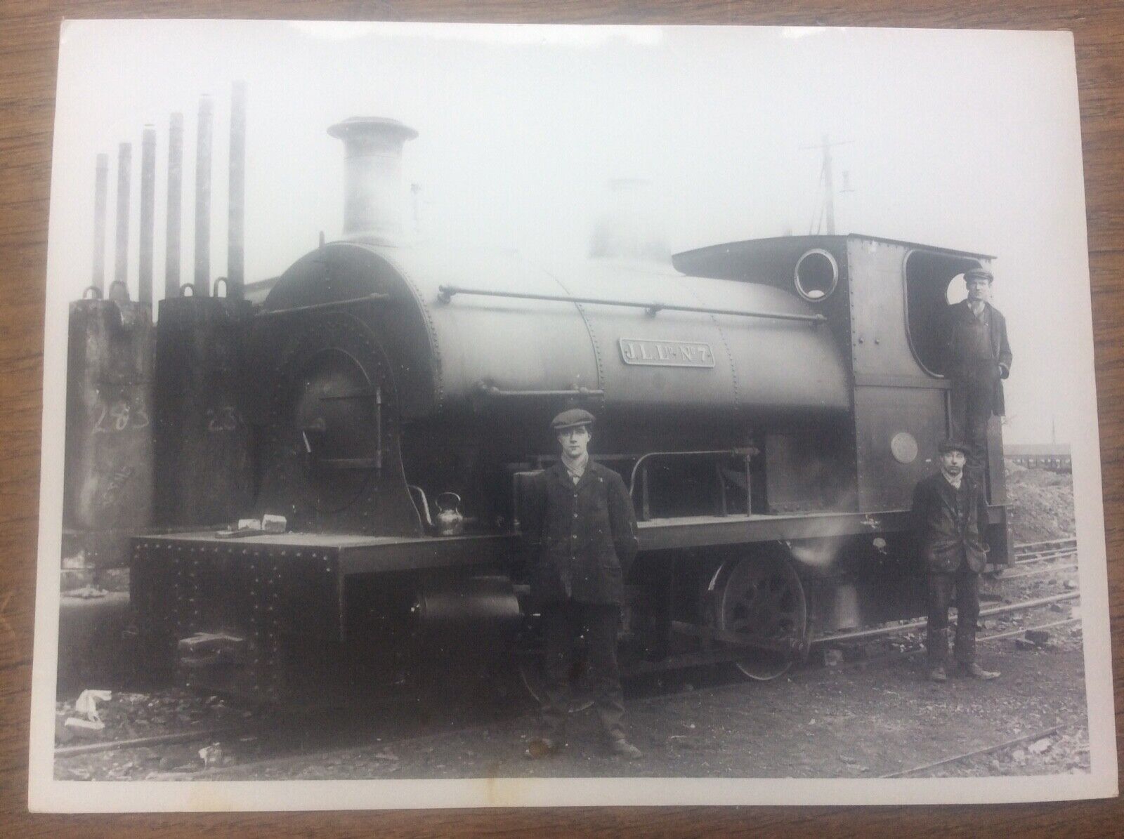 Scunthorpe British Steel Industrial Photograph Print Railway JL Ltd 7 Loco 8x6”