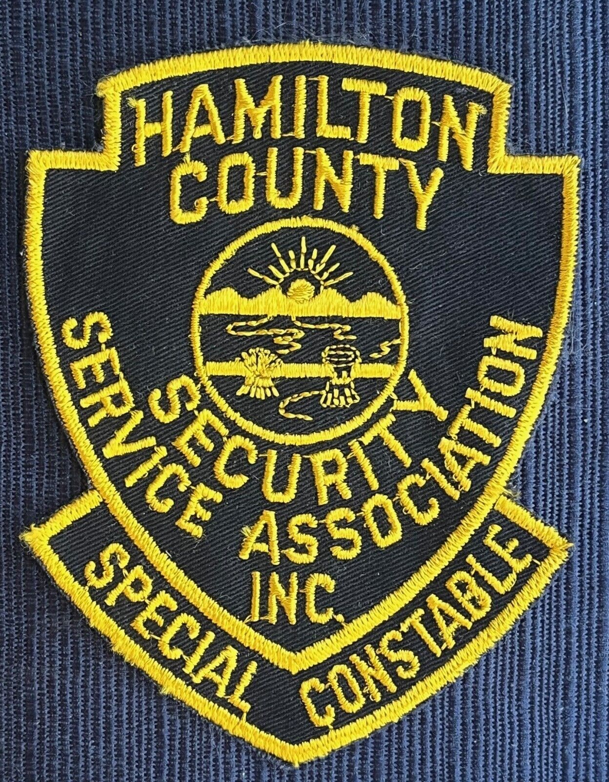 Hamilton County Ohio Security Service Special Constable Patch Police