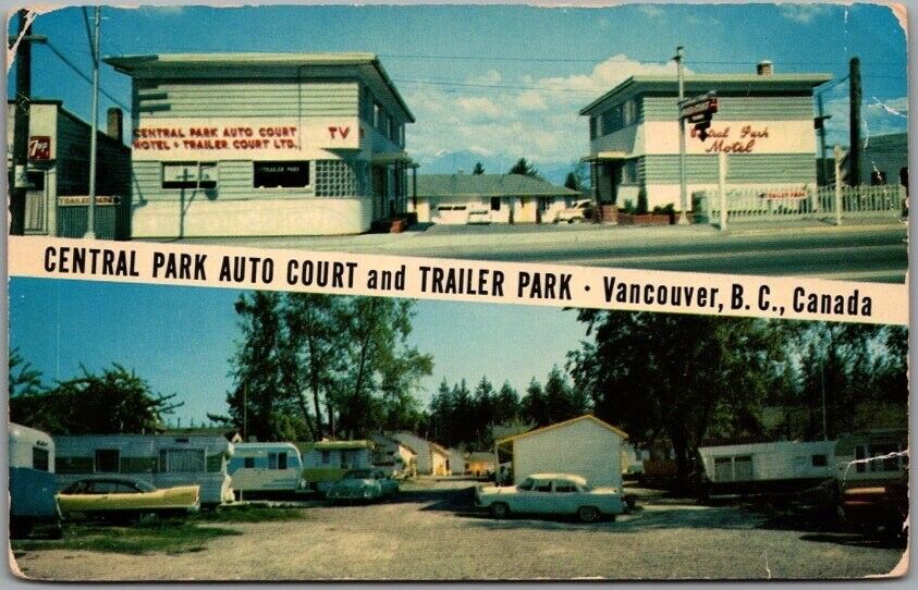 c1950s VANCOUVER, BC Canada Postcard \