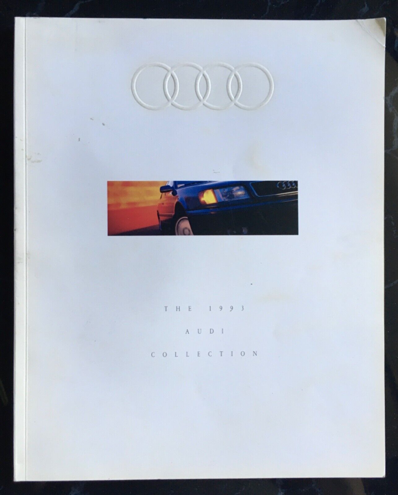 1993 Audi Collection and Exterior and Interior Colors 2 Brochures S4