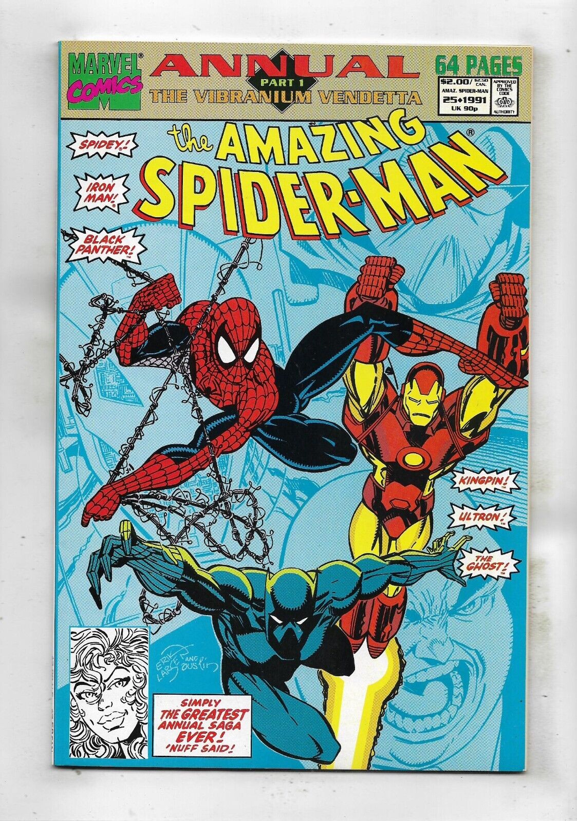 Amazing Spider-Man 1991 Annual #25 Very Fine