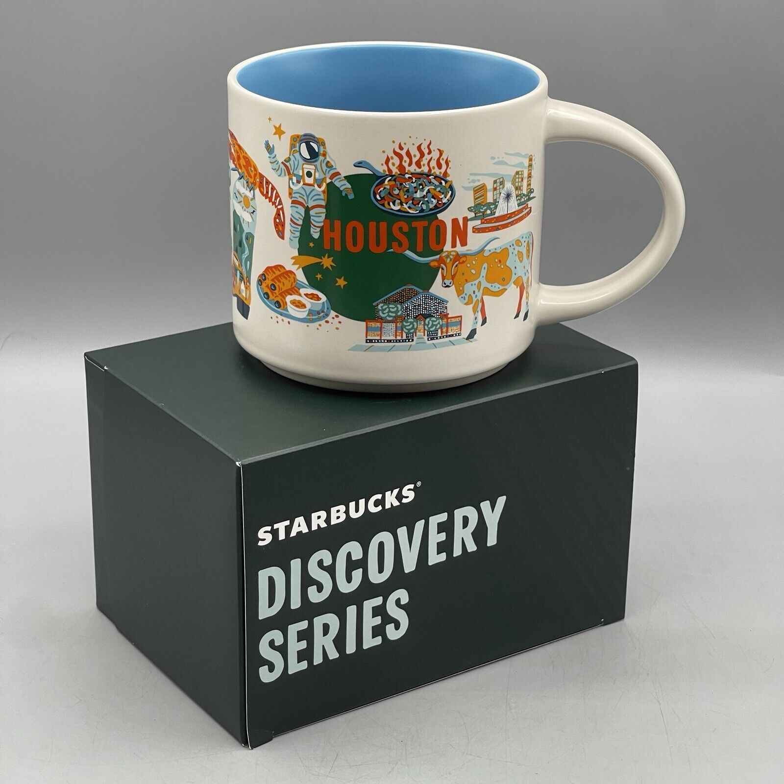 Starbucks Mug Houston Texas Discovery Series NEW RELEASE Stackable 2024 14oz