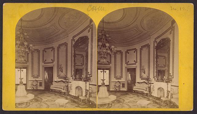 Photo:Stereographs of the White House,Washington,D.C.,