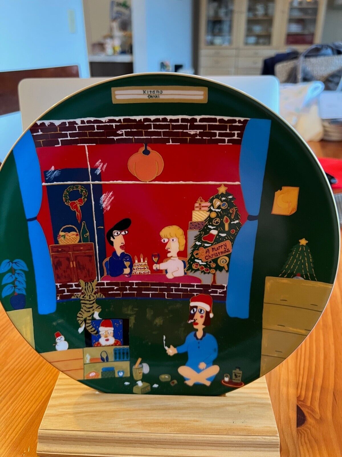 TAKESHI KITANO CHRISTMAS PLATE 2009 LIMITED EDITION - Excellent Condition