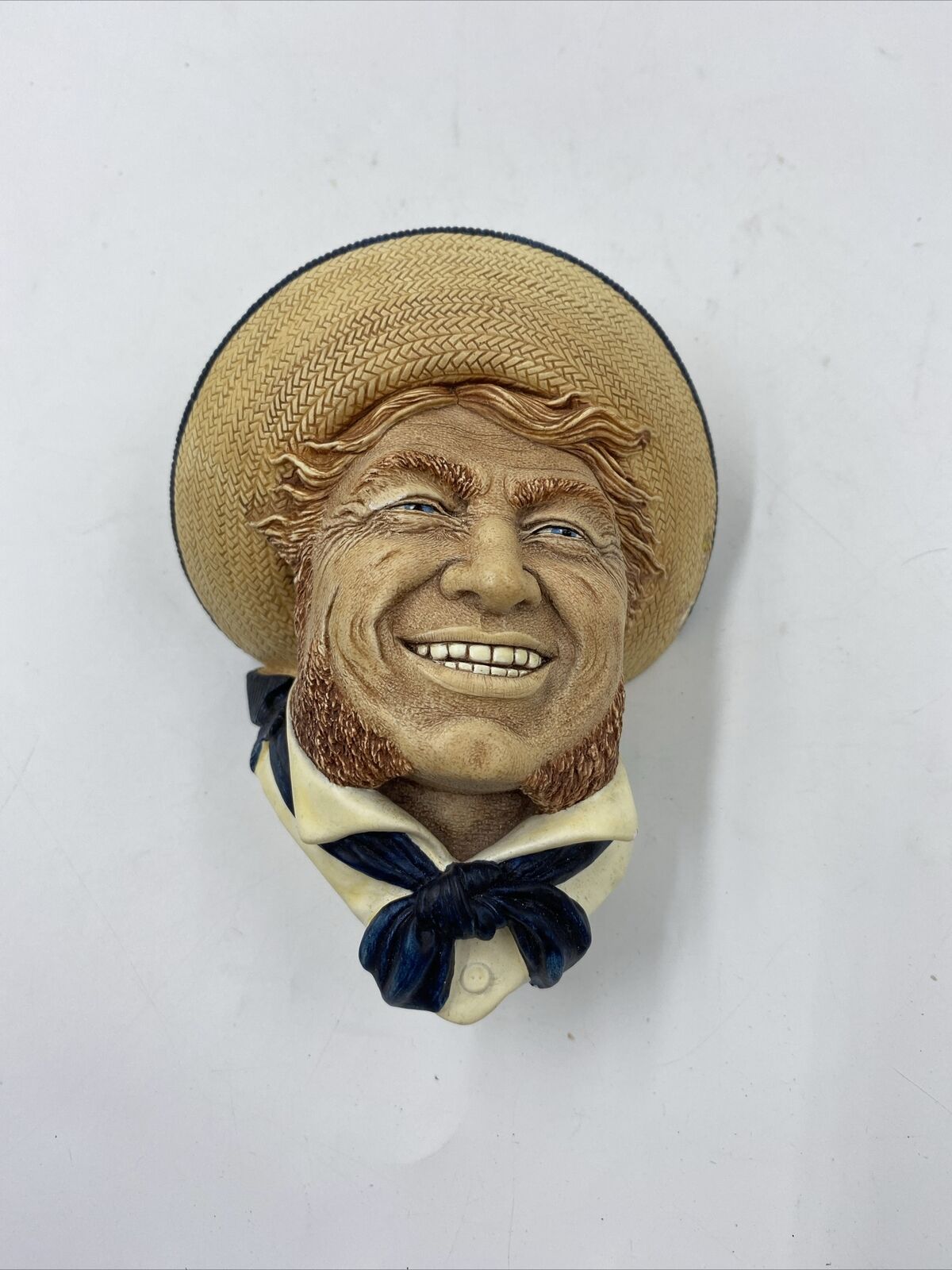 BOSSONS CONGLETON CHAULKWARE HEAD “JOLLY TAR” 1988 Nice (see Pictures)