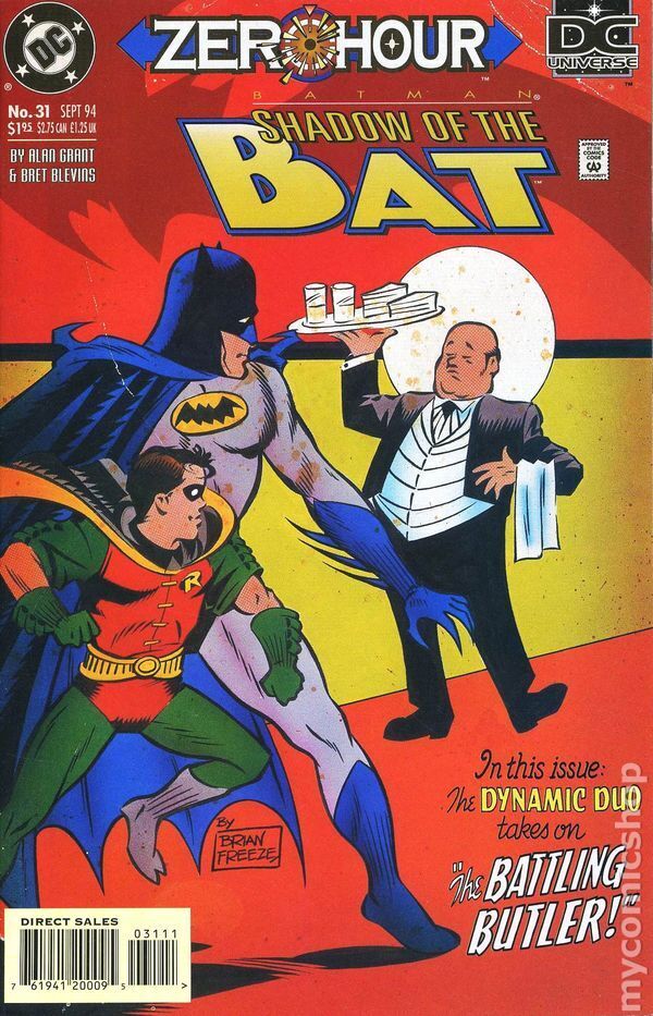 Batman Shadow of the Bat #31 FN 1994 Stock Image