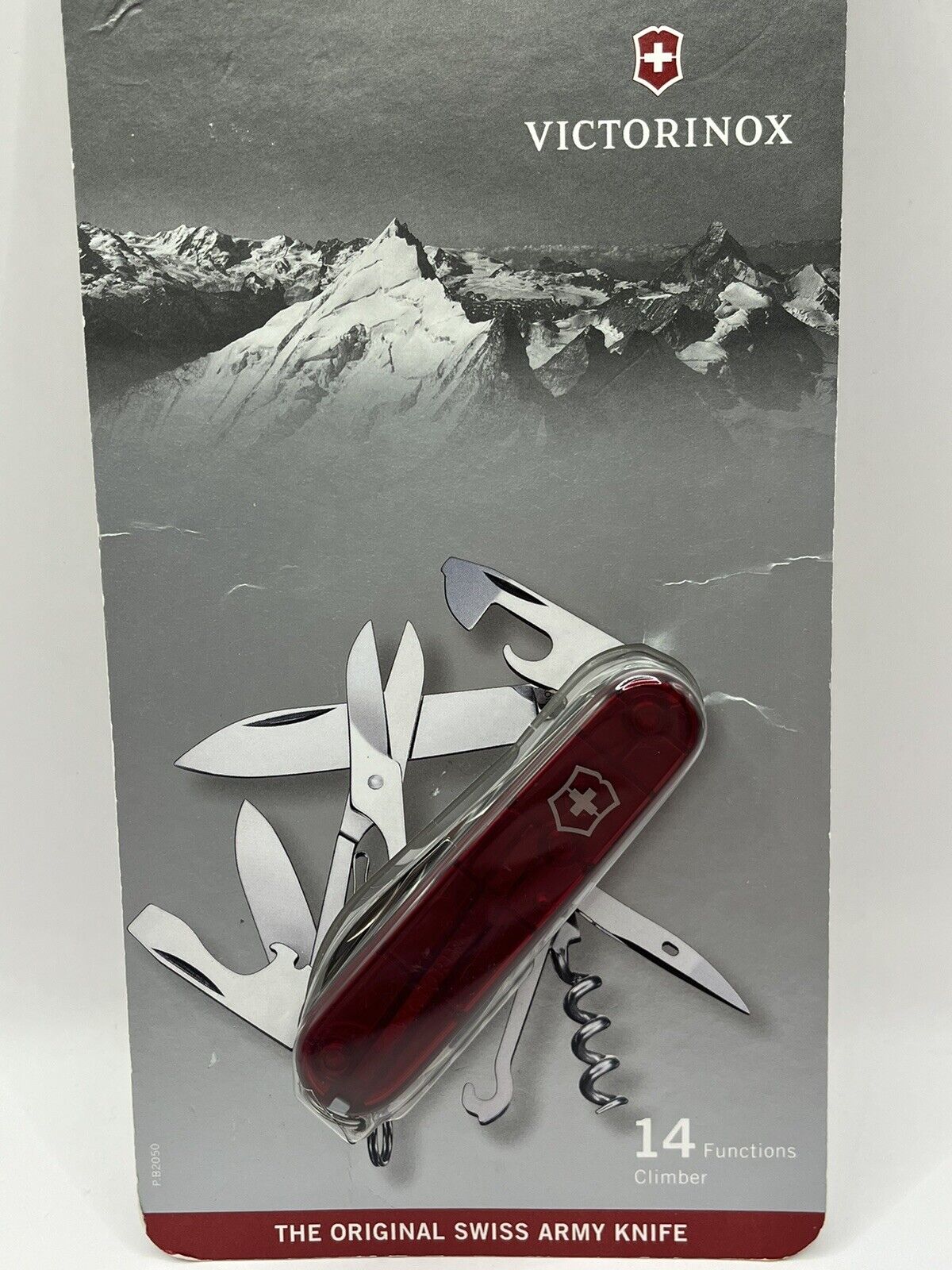 Victorinox Swiss Army Climber Knife Red Blister Pack 1.3703.TB1 NEW