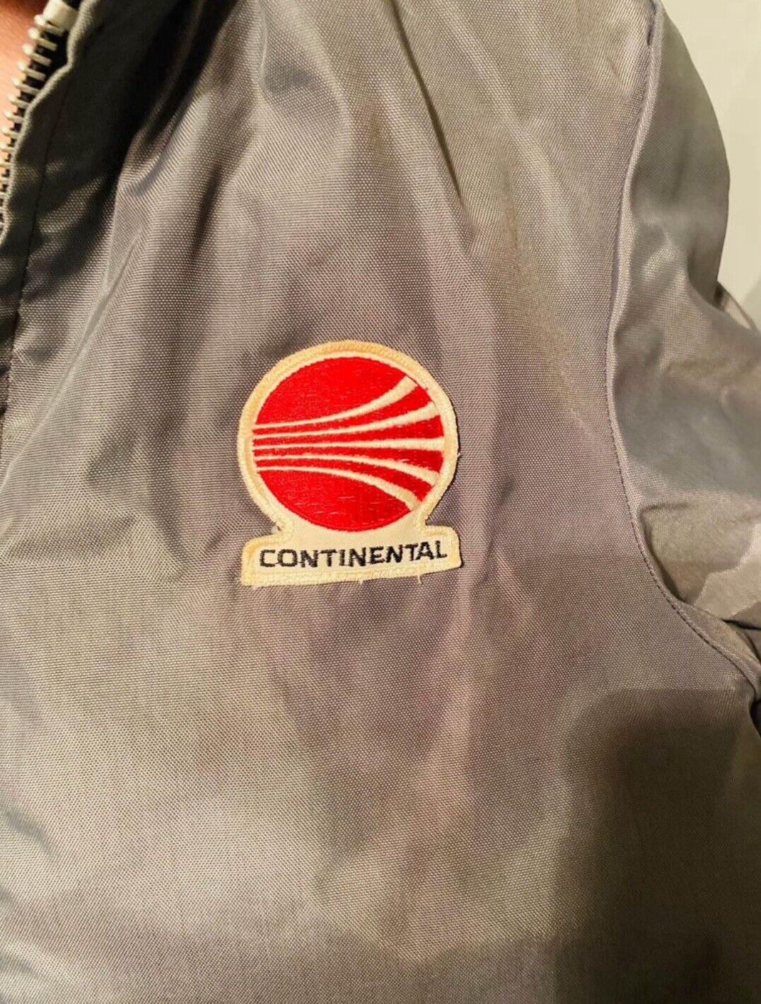 Vintage Continental Airlines MX coat