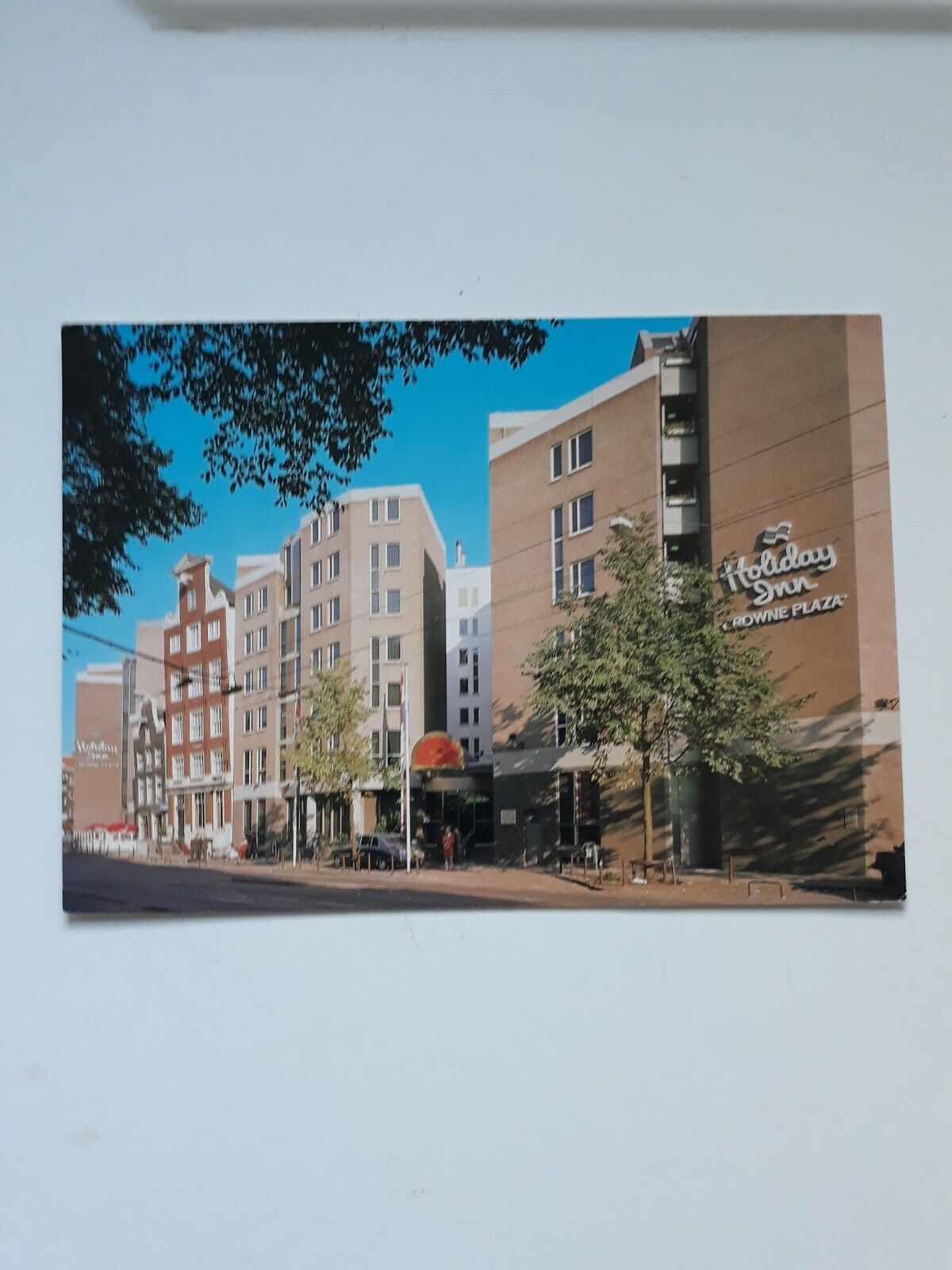 Holiday Inn Motel Hotel Postcard Holland Netherlands Amsterdam Crowne Plaza 4x6