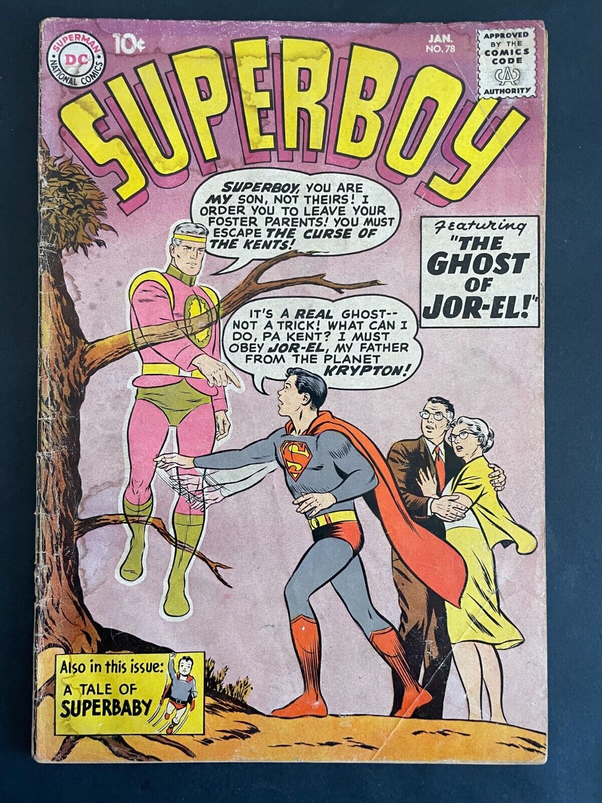 Superboy #78 - DC 1960 Superman Comics