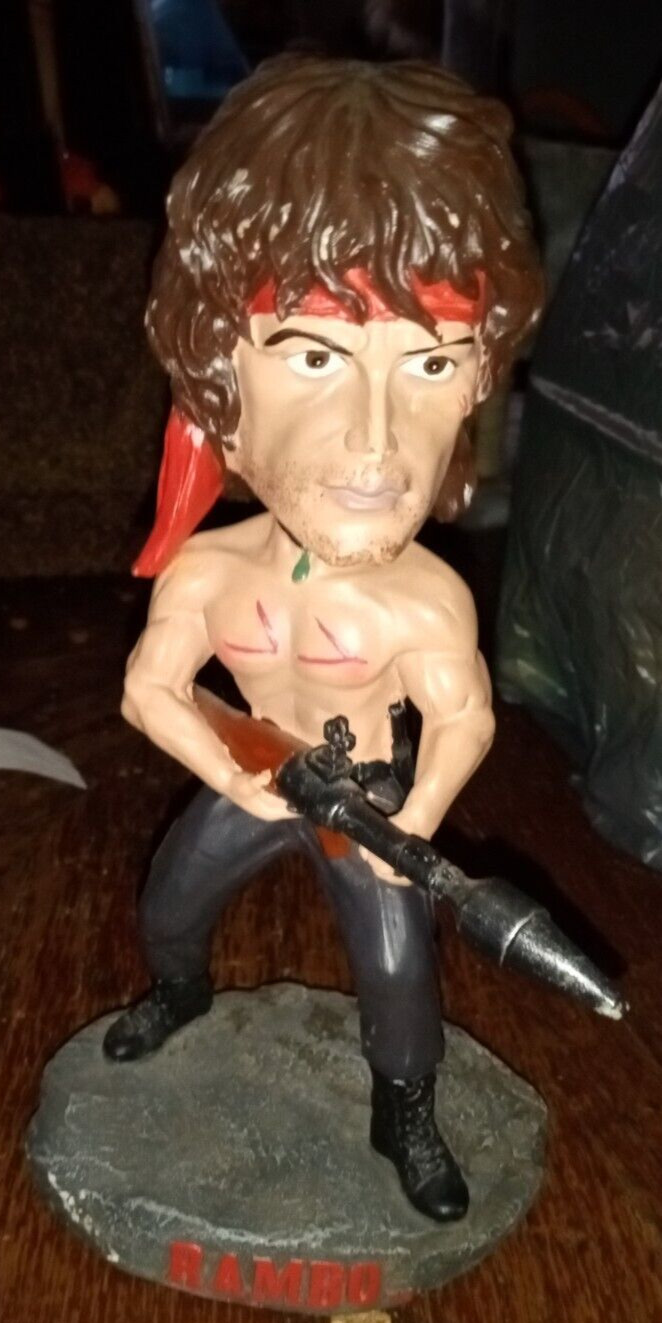RAMBO Bobble-head Hollywood Collectible Group